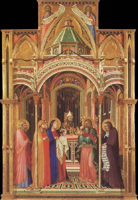 Ambrogio Lorenzetti The Presentation in the Temple France oil painting art